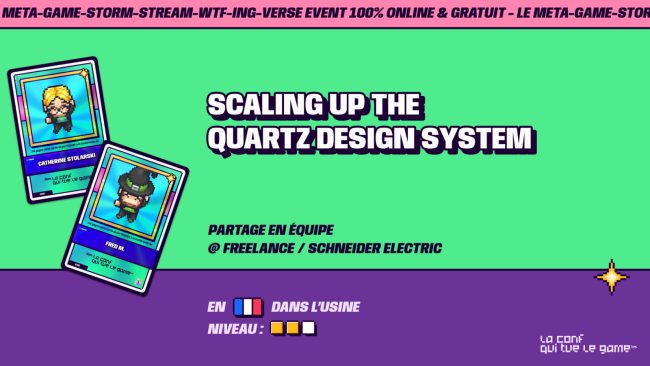 Scaling-up the Quartz Design System