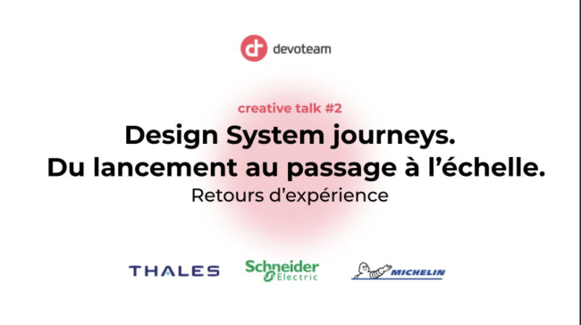 Design System Journeys du lancement au passage à l’echelle