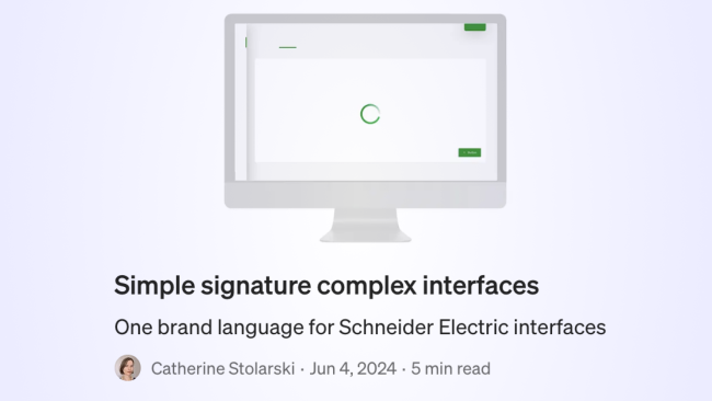 Simple Signature Complex Interfaces